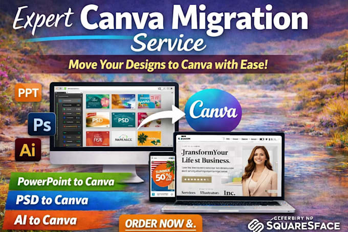 redesign, convert   graphics in canva  moodle lms setup