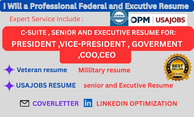 Write 24hr ats resume writing federal resume, executive resume ...