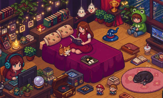 isometric pixel art pixel game art 2d sprite sheet pixel map assets background