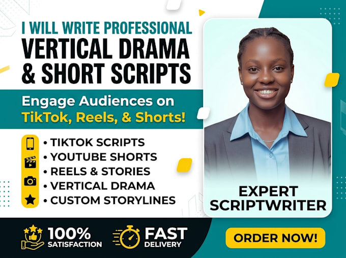vertical drama script short video script tiktok script screenplay script writing