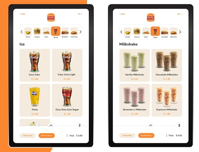 develop self service kiosk software, self ordering kiosk software