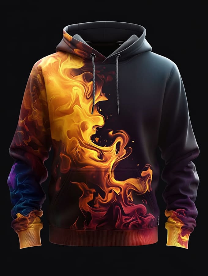 make trendy streetwear hoodie design