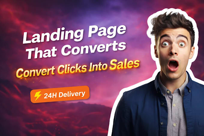 build a high converting sales landing page or funnel