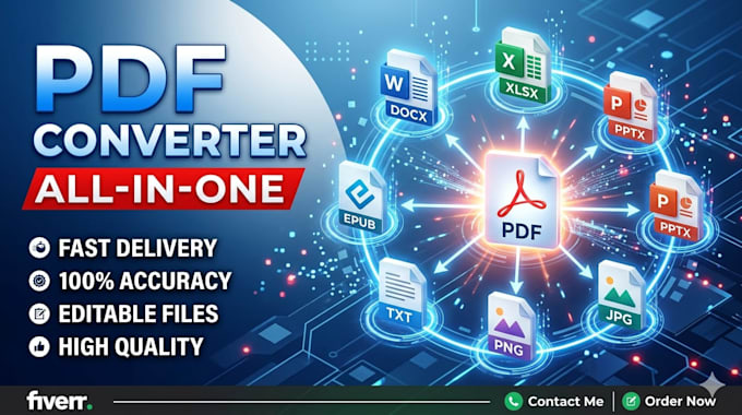 fast PDF conversion service
