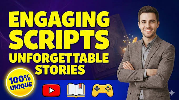 write engaging stories, scripts, and storytelling content