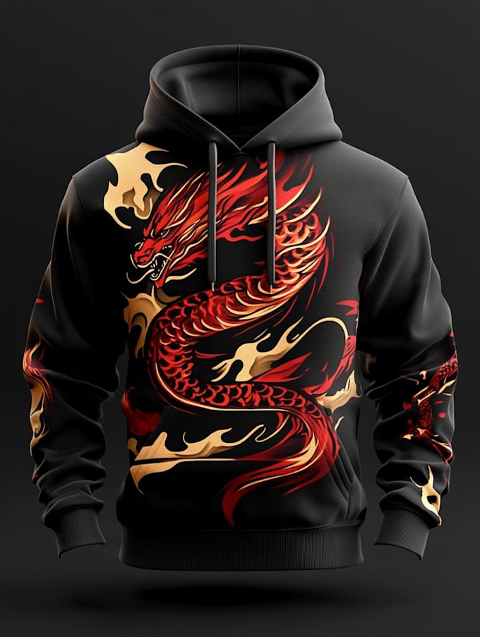 make trendy streetwear hoodie design