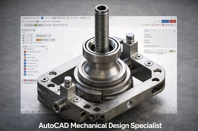 Modelli Autocad 3d Faccio modelli 3d cad, modelli 3d, cad 2d, disegni meccanici ...