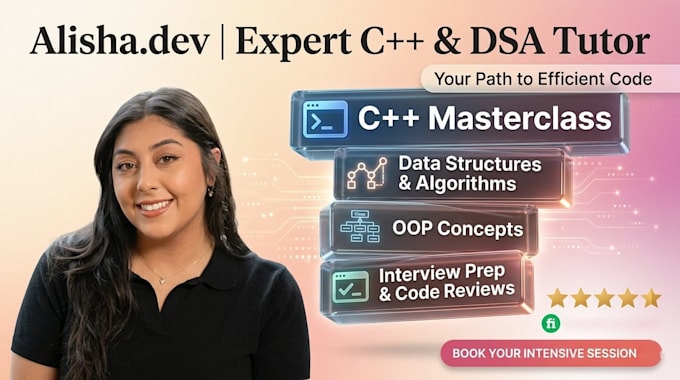 tutor data structures, algorithms, networking , cpp and c , react , javascript