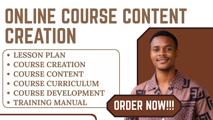 write online course content ebook course curriculum workbook lessons plan