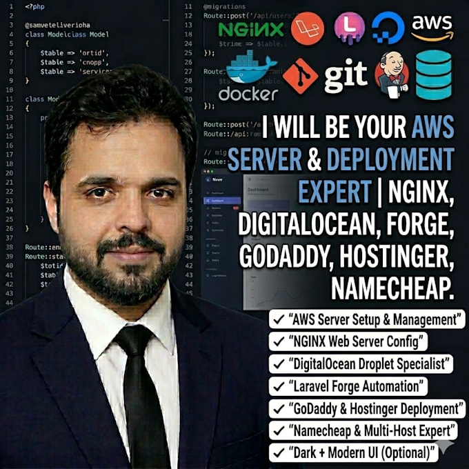 setup, fix and manage AWS ec2, laravel forge and ubuntu server