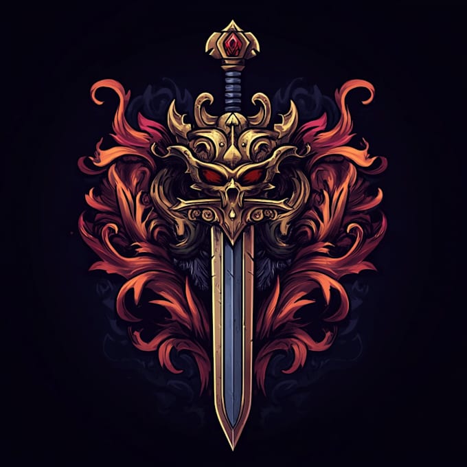 do fantasy game logo