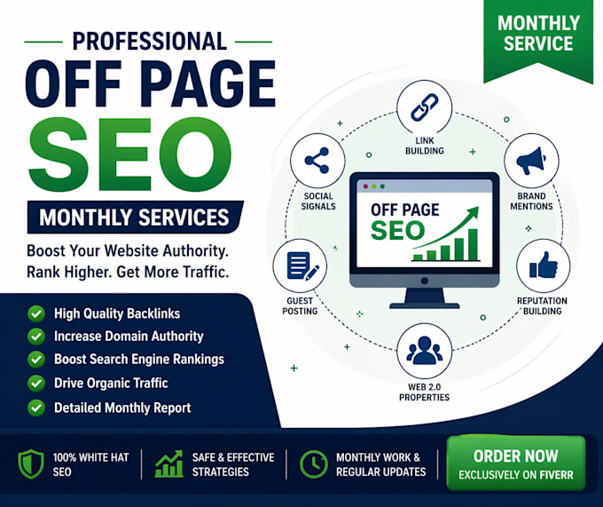 build authority backlinks for powerful off page SEO ranking