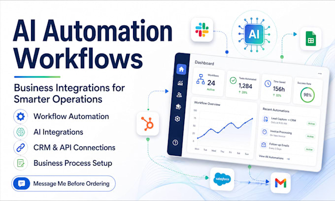 build business automation workflows and integrations