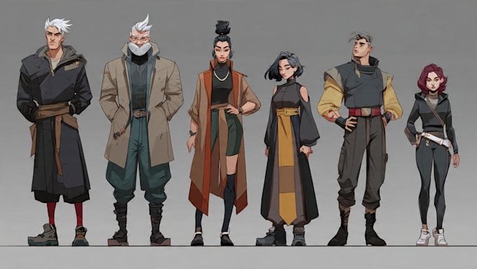 character design comic characters