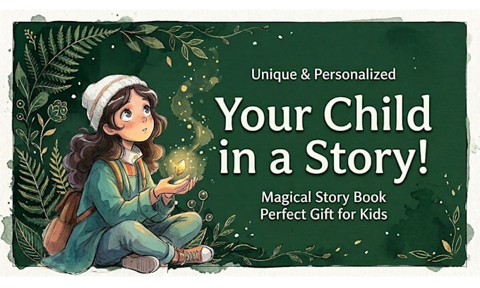 create personalized children books with custom illustrations