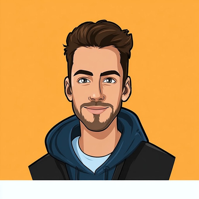 draw an awesome cartoon style portrait