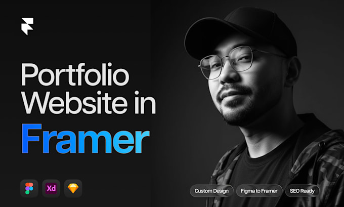 build your portfolio website using framer