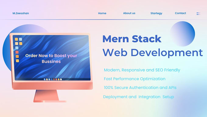 build a full stack website using react, node, and mongodb