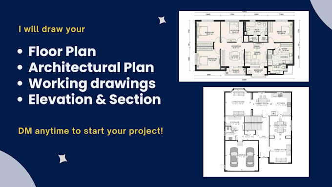 draw floor plan in autocad