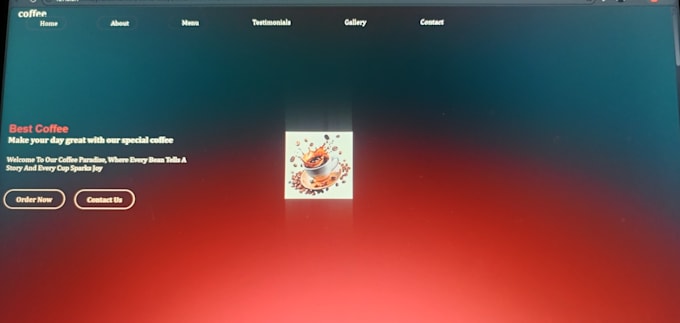 design a professional landing page using html and css