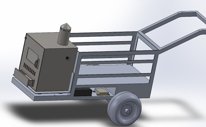 do reverse engineering from 3d scan to solid cad model, 3d rendering