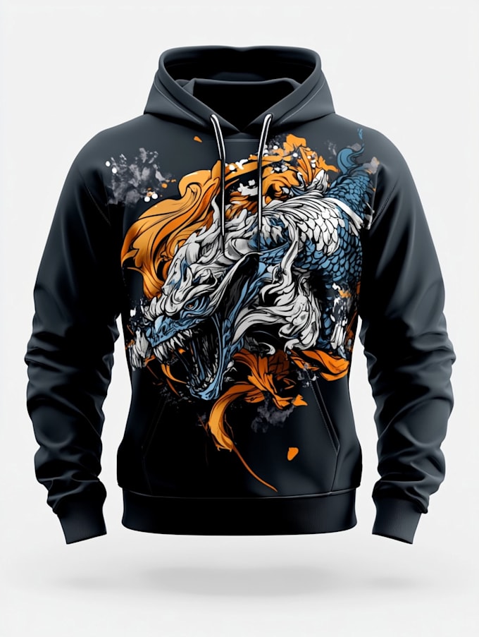 create amazing hoodie mockup design