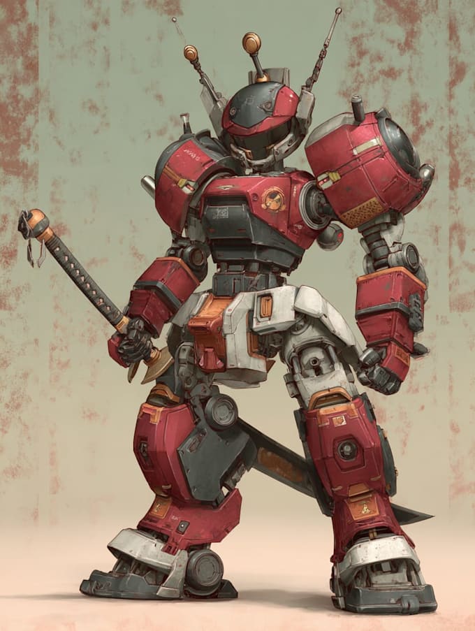 do cool robot or mecha cartoon