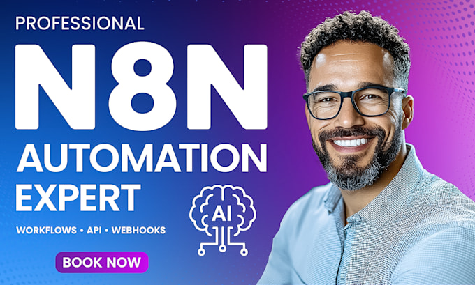 build n8n automation with API integration and webbooks