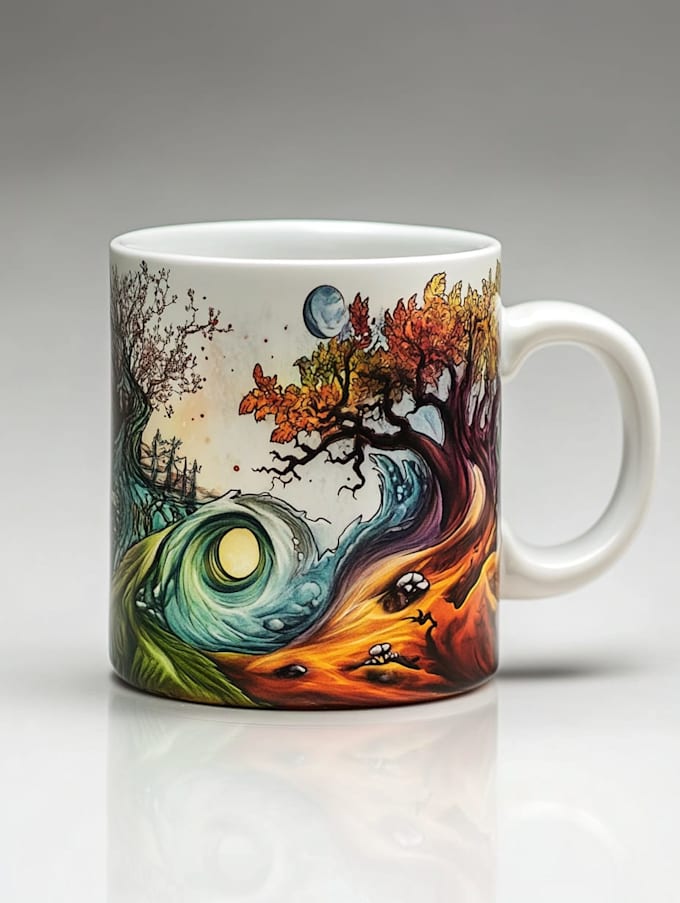 draw a mug or coffee mug design