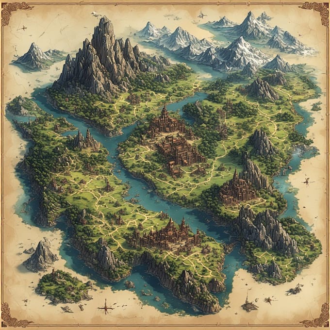 create your fantasy city map
