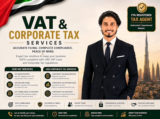 provide professional vat and corpotrate tax services