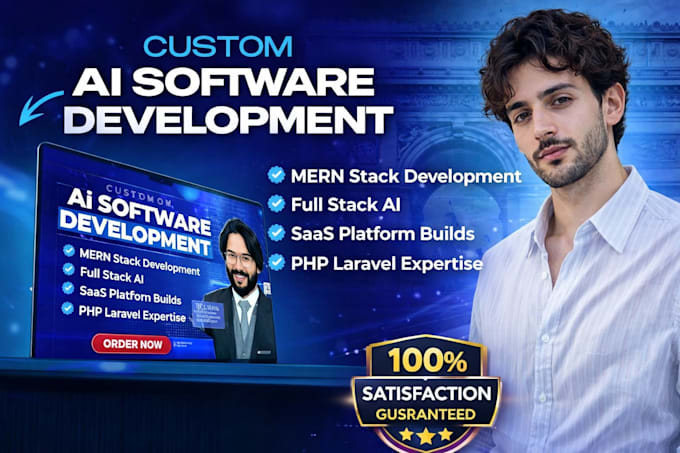 Desarrollar software de ia personalizado, aplicación web full stack y ...