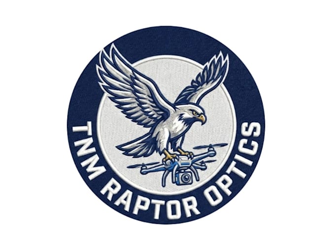 design beautiful tnm raptor logo