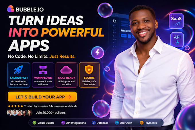 do bubble io website bubble graffiti marketplace web app developer for you