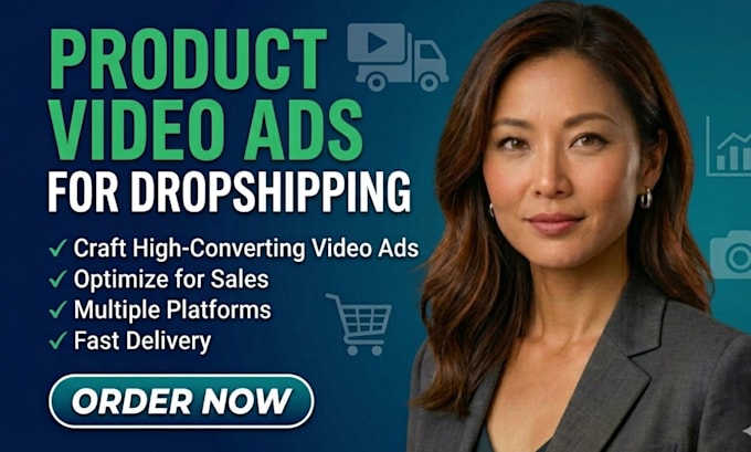 create high converting product video ads for dropshipping