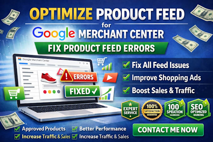 do optimize product feed for google merchant center fix product feed errors gmb