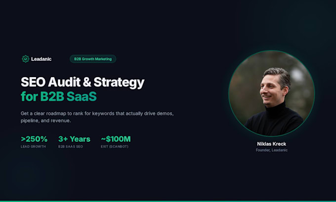 audit seo and strategy for b2b saas companies