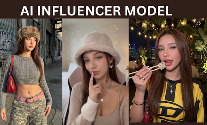 realistic ai influencer, ai model, ai instagram model with lora training