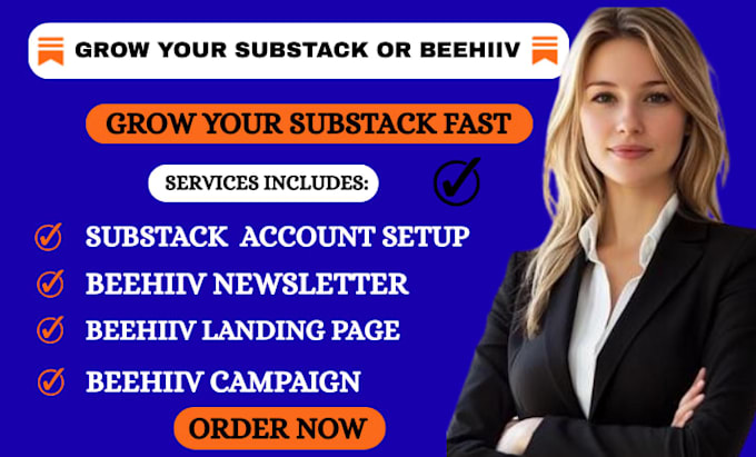 grow your substack or beehiiv with expert setup, design, and management
