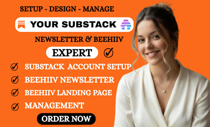 grow your substack or beehiiv with expert setup, design, and management