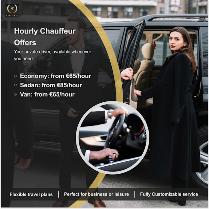 provide hourly chauffeur service paris with private driver