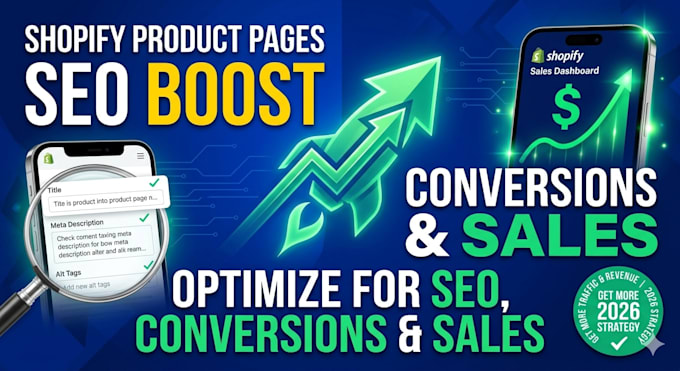 optimize shopify product pages for seo conversion sales