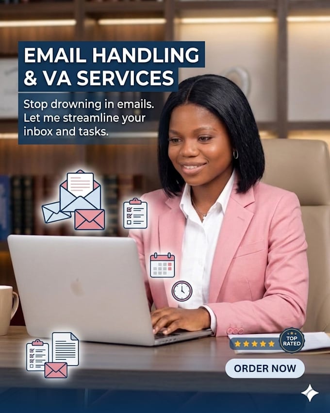 professionally handle your emails and provide virtual assistant support