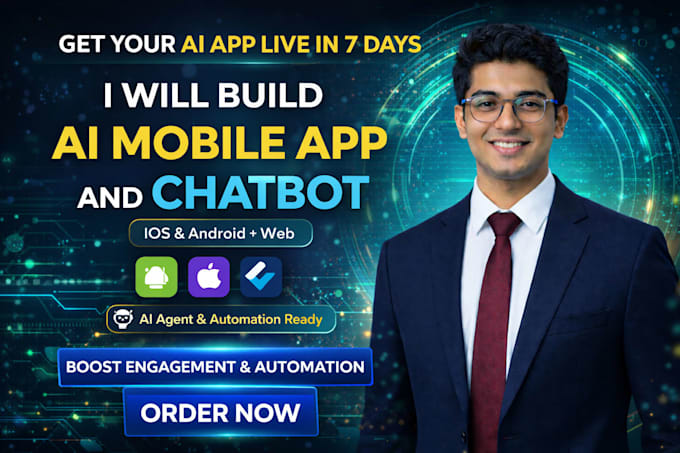 develop ai mobile app, ai integration ios app, android app, mobile app developer