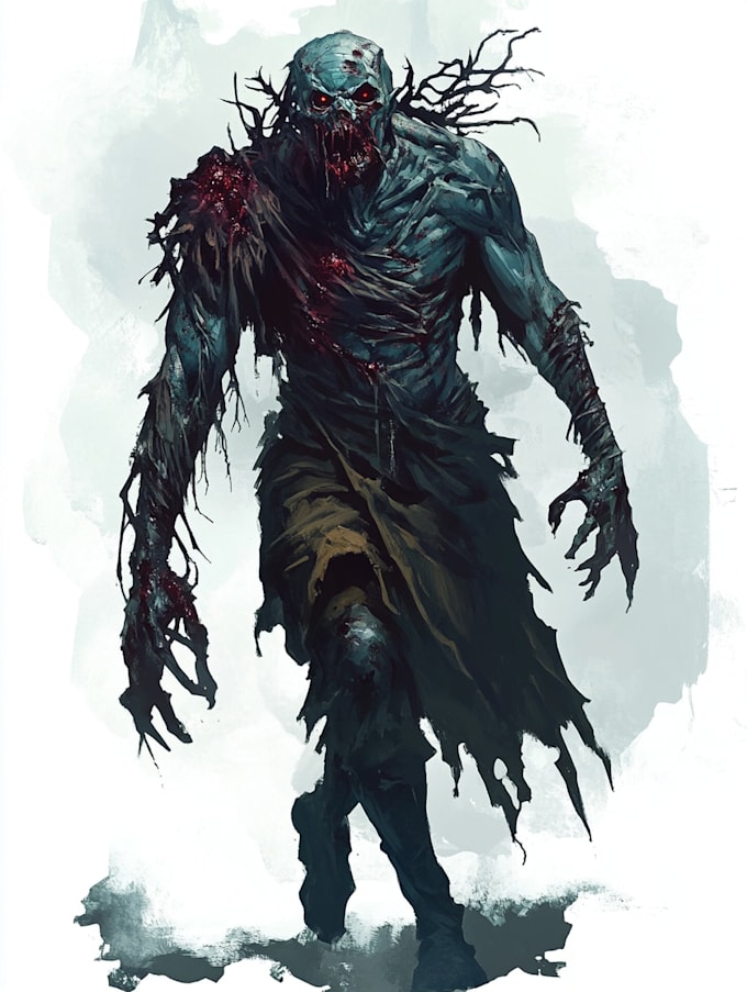 fantasy horror and fantasy horror character