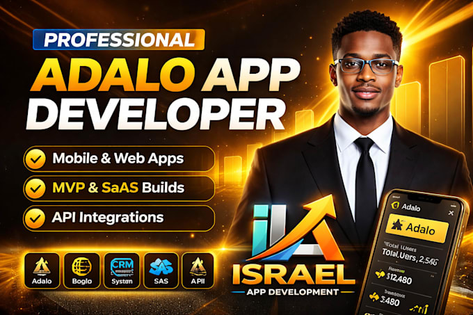 Build no code app with adalo, adalo app, adalo ui ux, adalo webapp ...