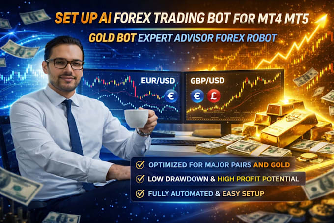 Ai forex trading bot für mt4 mt5 einrichten, gold bot expert advisor ...