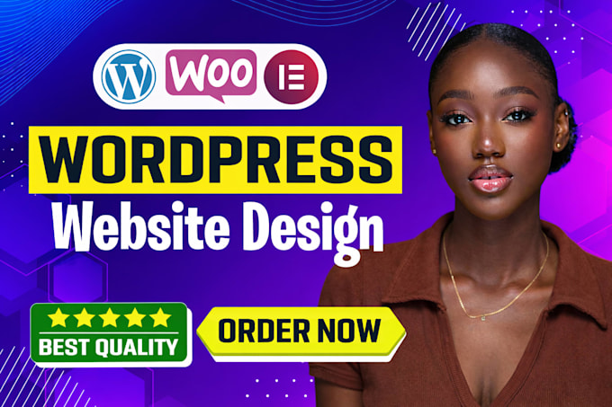 design and redesign wordpress website with elementor for your business webdesign