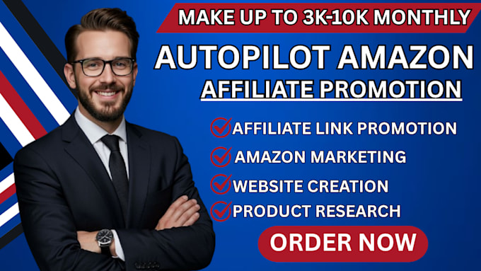setup autopilot amazon affiliate marketing website amazon store