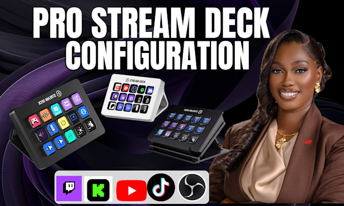 setup your stream deck professionally for streaming